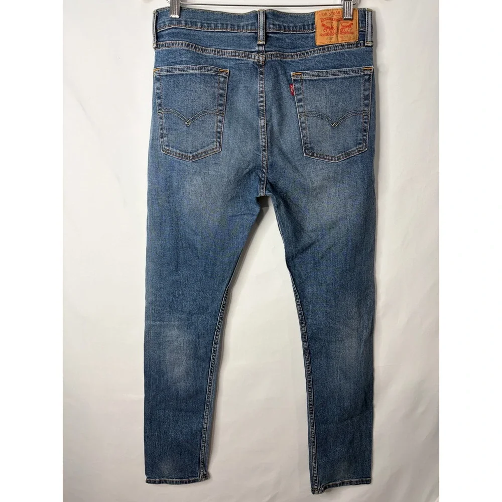 Levis 510 Skinny Jeans Mens 33x32 Medium Wash Blue Stretch Denim Classic USA